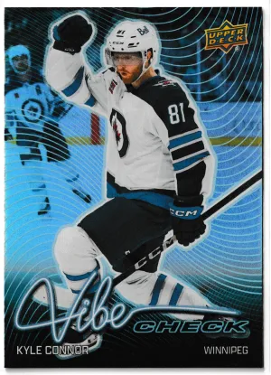 2026-27 Upper Deck Series 1 Kyle Connor Vibe Check #VC-4