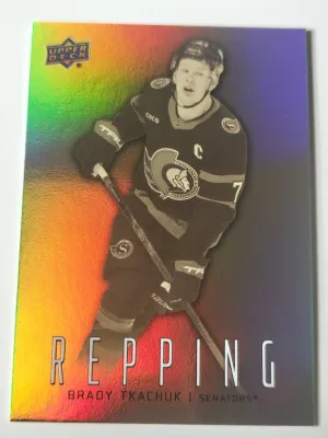 2026-27 Upper Deck Series 1 Brady Tkachuk Repping #RP-16