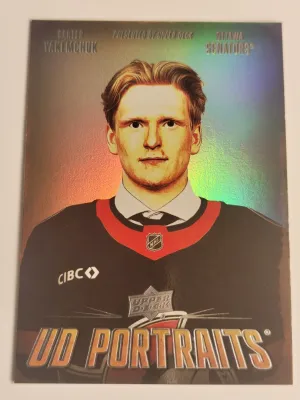 2026-27 Upper Deck Series 1 Carter Yakemchuk UD Portraits #P-13