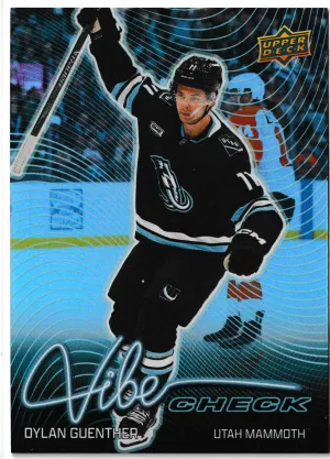 2026-27 Upper Deck Series 1 Dylan Guenther Vibe Check #VC-16