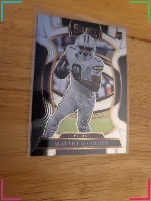 2025 Panini Select Football Rookie Matthew Golden Packers Concourse #66