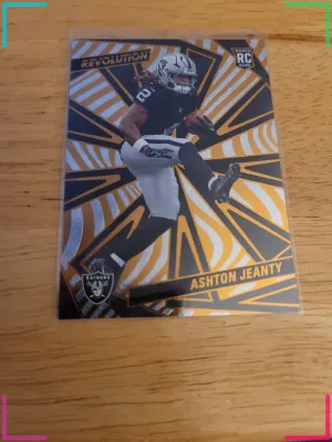 2025 Panini Revolution #202 Ashton Jeanty Rookie Card (Las Vegas Raiders RB)