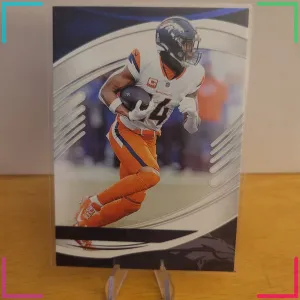 Panini 2025 Absolute Courtland Sutton #47 Denver Broncos NFL Football Card blue