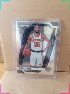 Mikal Bridges 2024-25 Panini Prizm #15
