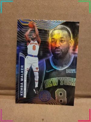 Kemba Walker Panini 2021-22 Illusions Square Space #10 New York Knicks Card