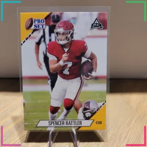 2021 Pro Set Spencer Rattler Rookie Card #10