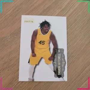 Davion Mitchell 2022 Wild Card Matte White #MB-17 Sacramento Kings