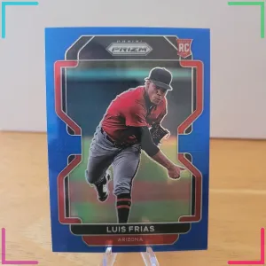 2022 Panini Prizm - Tier III Luis Frias #261 Blue Prizm (RC)