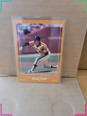 1988 Score Nolan Ryan Houston Astros #575 Baseball Card