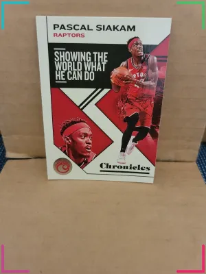 Pascal Siakam Raptors 2019-20 Panini Chronicles #46