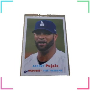 ALBERT PUJOLS 2021 Topps Archives 1957 Topps Baseball #42 Los Angeles Dodgers