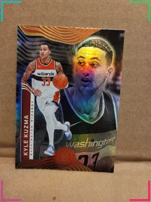 Kyle Kuzma 2021-22 Panini Illusions Base Holo #68 Washington Wizards
