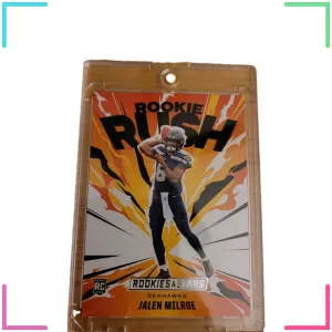Jalen Milroe 2025 Panini Rookies & Stars Rookie Rush #5 Seattle Seahawks NFL