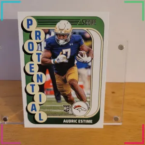 2024 Score - Protential Audric Estime #6 (RC)