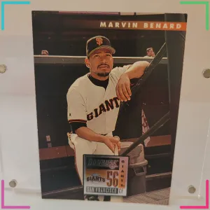 1996 Donruss Marvin Benard San Francisco Giants #459 RC