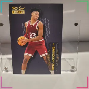 Trayce Jackson-Davis 2022-23 Wild Card Matte #MB-69 Black Indiana Hoosiers