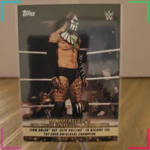 2019 Topps WWE Summerslam - Greatest Summerslam Matches & Moments Finn Balor...