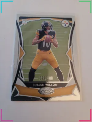 2024 Panini Certified - Rookies Roman Wilson #299 /400 (RC)