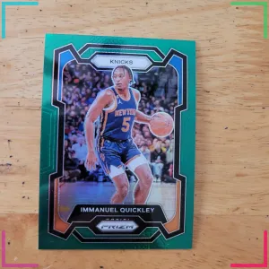 immanuel quickley 2024 green Prizm