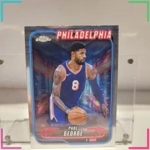 2024-25 Topps Chrome - Paul George #135 Refractor