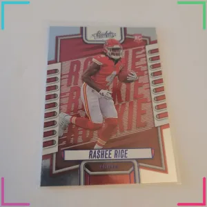 Panini 2023 Absolute Football Rashee Rice Rookie Card #120 Chiefs