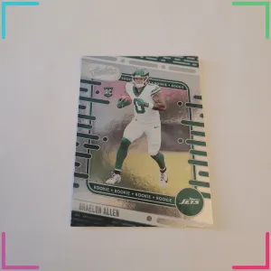 Panini 2024 Absolute Football Rookie Braelon Allen #190 New York Jets NFL Card