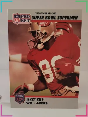 1990 Pro Set Super Bowl XXV Silver Anniversary - Jerry Rice #48