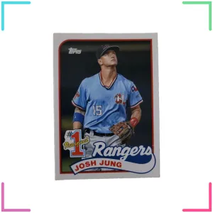 2020 Topps Update JOSH JUNG #1 Prospect Insert Rangers #P-8
