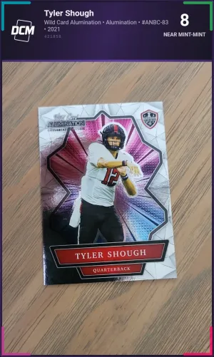 Tyler Shough - Wild Card Alumination - #ANBC-83 - 2021 - DCM 8 - Near Mint-Mint