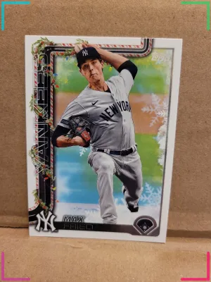 Max Fried 2025 Topps Holiday #H119 New York Yankees