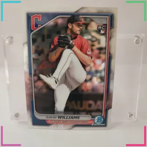 2024 Bowman Chrome - Gavin Williams #77 (RC)