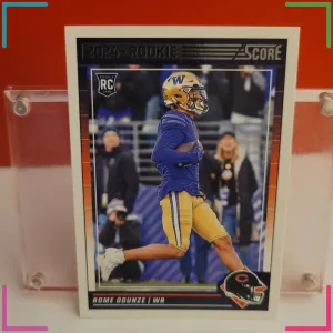 2024 Panini Score Rome Odunze #309 RC