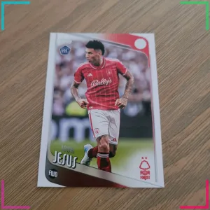 Topps UEFA Club Competitions 2025-26 - Igor Jesus #161 Rookie Nottingham Forest