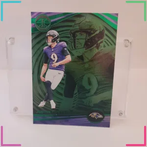 2023 Panini Illusions - Justin Tucker #7 Emerald