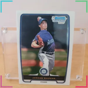 2012 Bowman Chrome - Prospects Jordan Shipers #BCP206 Refractor (RC)