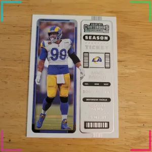 Aaron Donald 2022 Panini Contenders #50 Season Ticket Los Angeles Rams