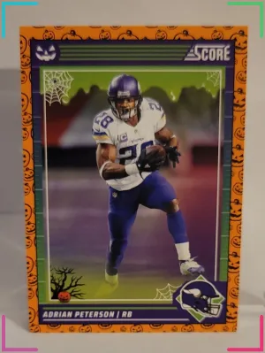 2024 Panini Score-A-Treat - Adrian Peterson #188 Pumpkins