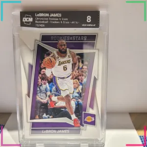 2022-23 Panini Chronicles LeBron James Rookies & Stars #616 Los Angeles Lakers