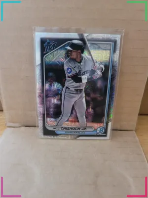 Jazz Chisholm 2024 Topps Chrome #96 Florida Marlins