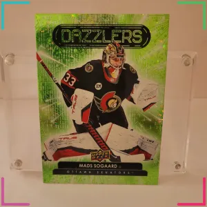2023 Upper Deck Extended Series Dazzlers Mads Sogaard #DZ-128 Green