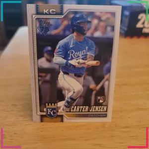 Carter Jensen Topps 2026 series 2 Baseball - #530- Kansas City Royals (RC)🔥