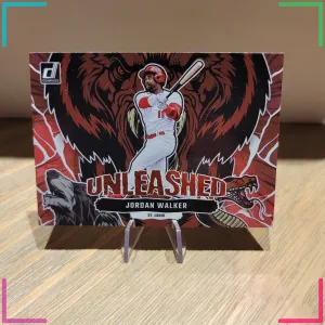 2023 Panini Donruss - Unleashed Jordan Walker #U5 Pink Fireworks (RC)