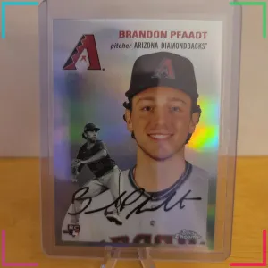 2023 Topps Chrome Platinum Anniversary - Brandon Pfaadt #261 Refractor (RC)