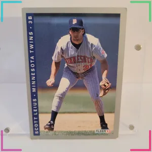 1993 Fleer - Scott Leius #270 Minnesota Twins