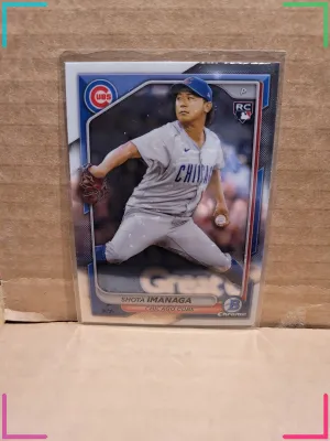 Shota Imanaga ROOKIE CARD 2024 Bowman Chrome #41 Cubs