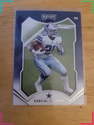 2021 PANINI PLAYOFF #101 EZEKIEL ELLIOTT Dallas COWBOYS