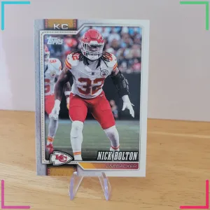 Nick Bolton 2026 Topps Flagship Football Kansas City Chiefs #99