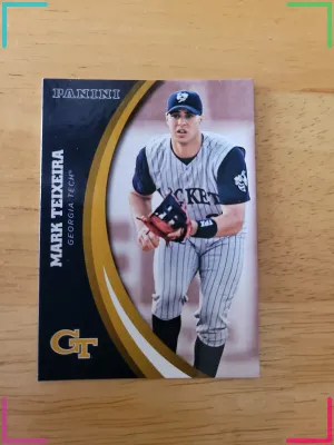 2016 Panini Georgia Tech Yellow Jackets - Mark Teixeira #20