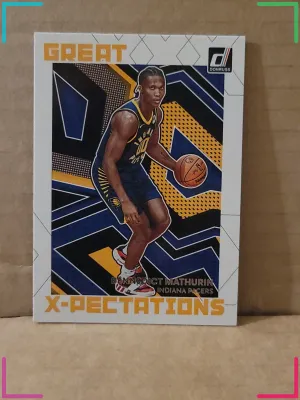 2022-23 Donruss "Great X-pectations" Bennedict Mathurin Rc NM Indiana Pacers