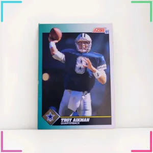 1991 Score - Troy Aikman #225